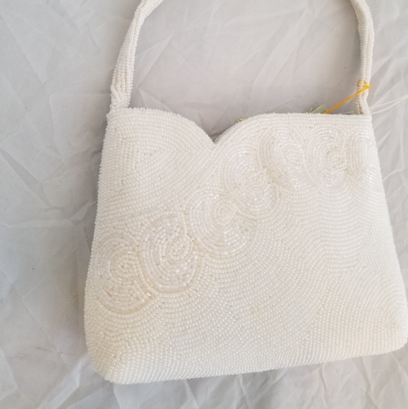 Walborg Handbags - Vtg Walborg Beaded evening mini purse NEW